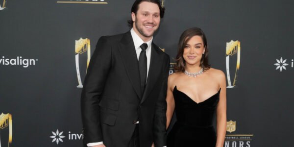 Josh Allen and fiance, Hailee Steinfeld